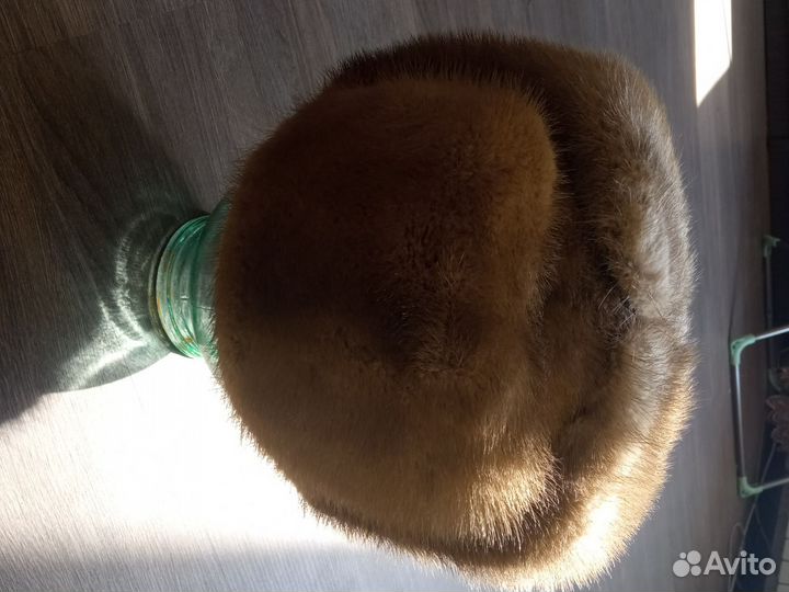 Шапка норковая женская