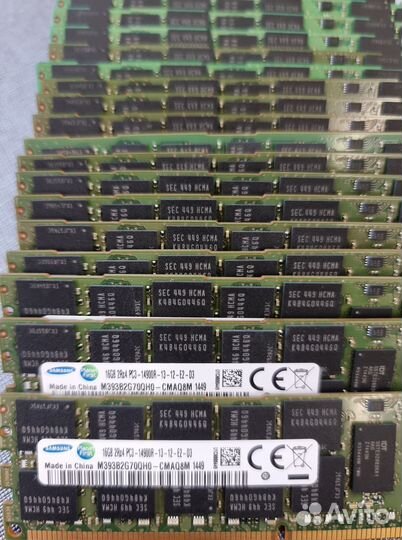 DDR3 Samsung 1866Мгц 16Гб ecc HP 712383-081 Smart