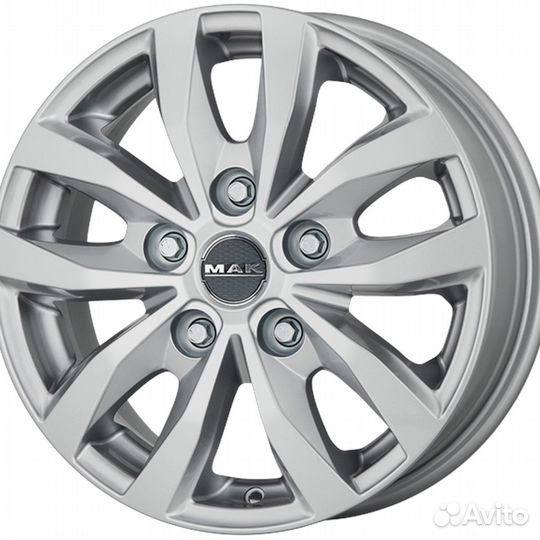 R17 5x160 7J ET55 D65,1 MAK Load 5 3 Silver