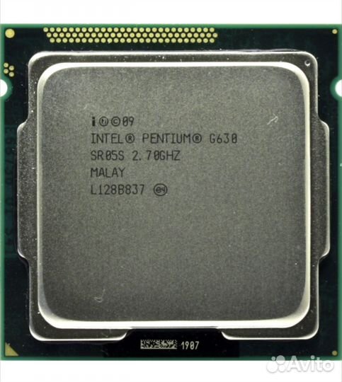 Процессор lga 1155, G2020, G1620, G640, G630, G540