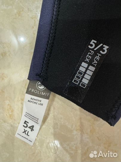 Гидрокостюм prolimit XL 5/3 новый