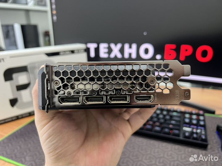 Видеокарта Palit RTX 3060Ti (отл.сост)