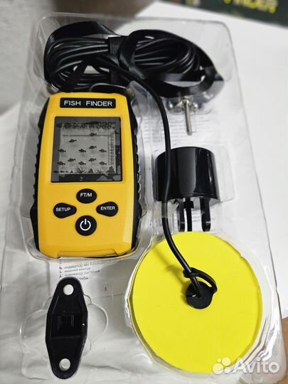 Эхолот для рыбалки зимней илетней fish finder