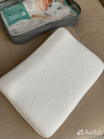 Детская ортопедическая подушка Askona Baby 1+