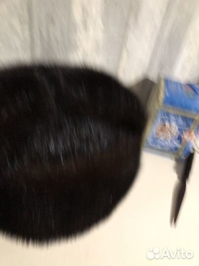 Норковая шапка мужская ушанка