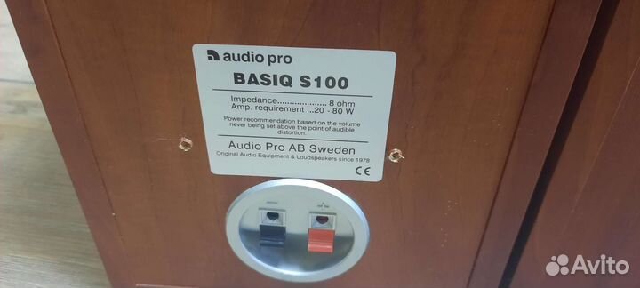 Акустические колонки компл. audio basic s100 с100