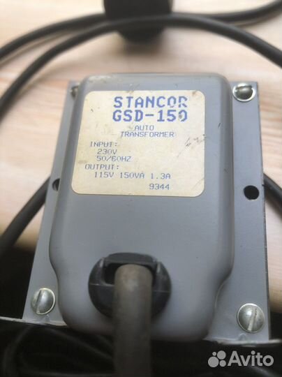 Фирменный понижающий трансформатор 230/115 в