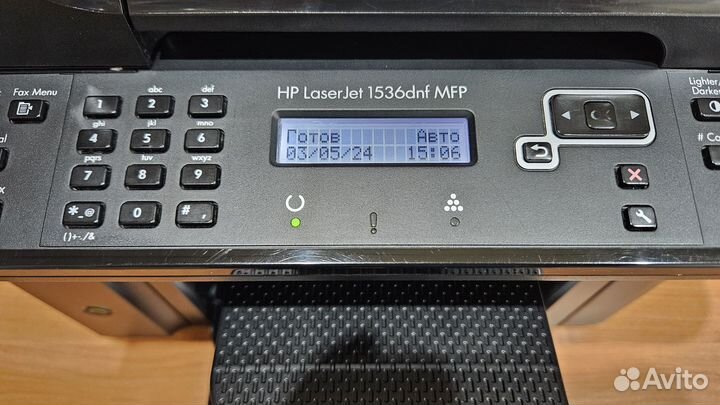 Лазерное Мфу HP LaserJet 1536dnf, дуплекс,сеть