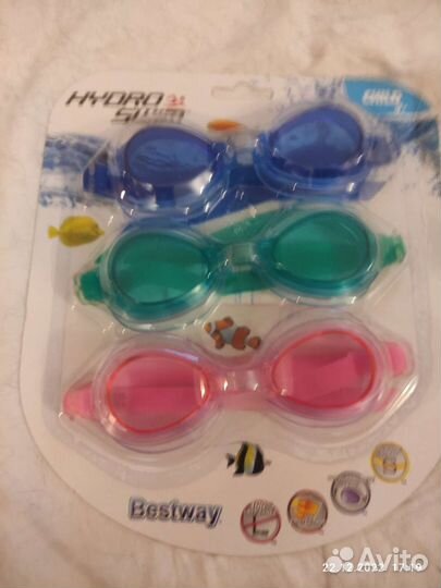 Очки для плавания 3+ набор