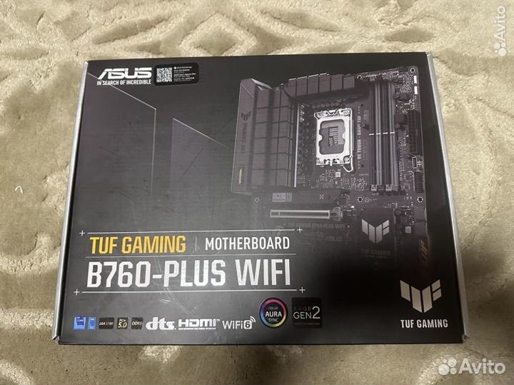 Материнская плата Asus TUF gaming b760-plus Wi-Fi