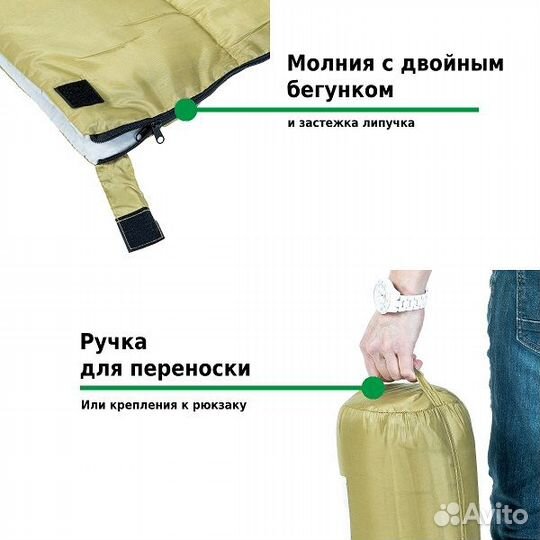 Спальный мешок Green Glade Comfort 180