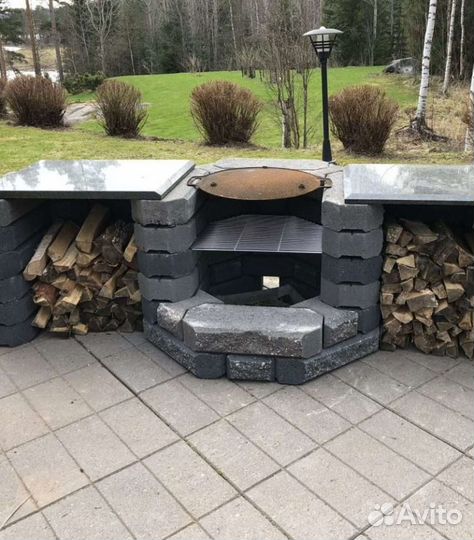 Универсальный костровой очаг