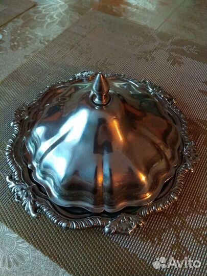 Ваза антикварная/ икорница /Маслёнка