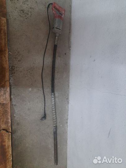 Аренда глубинного вибратора для бетона