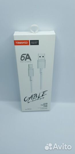 Кабель Tranyoo Type-C to USB