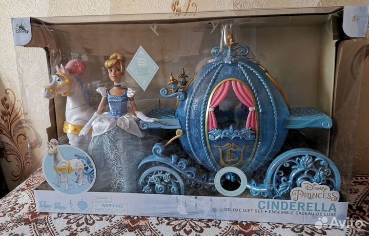 Куклы Дисней Золушка и Покахонтас плейсет