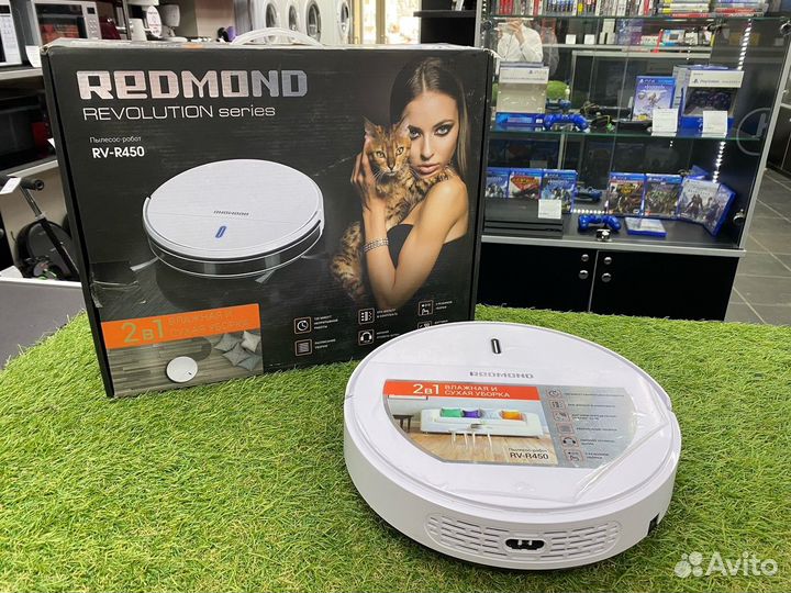 Робот-пылесос redmond RV-R450