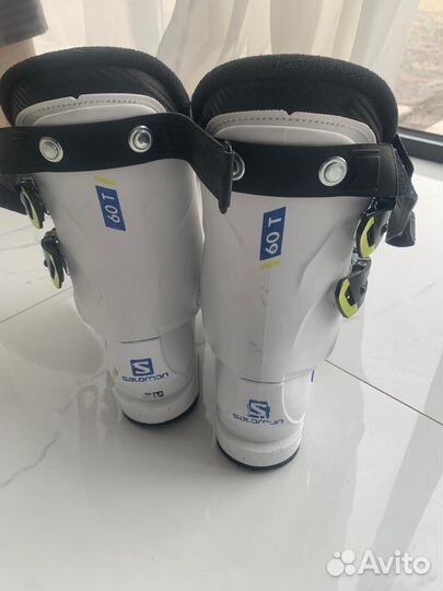 Детские горнолыжные ботинки универсал salomon