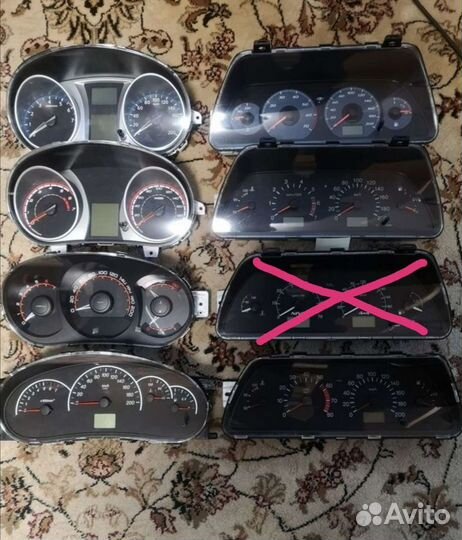Панели приборов LADA