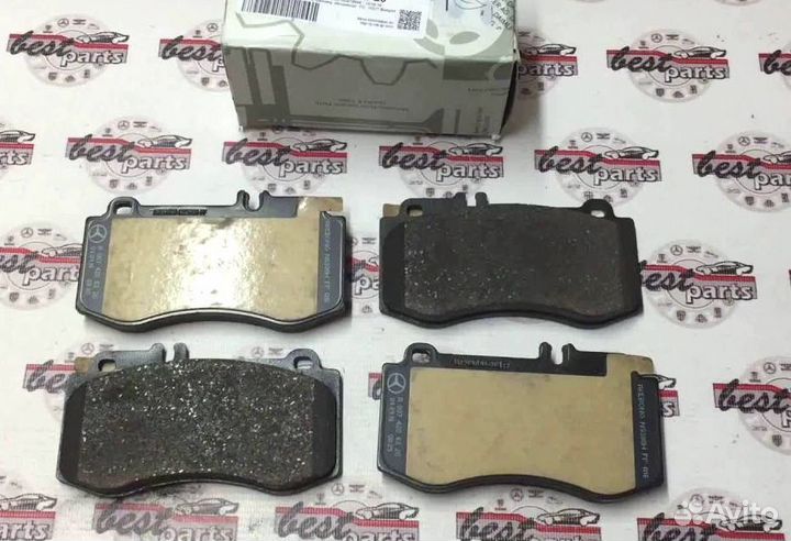 Колодки тормозные передние Mercedes-Benz C CLS E