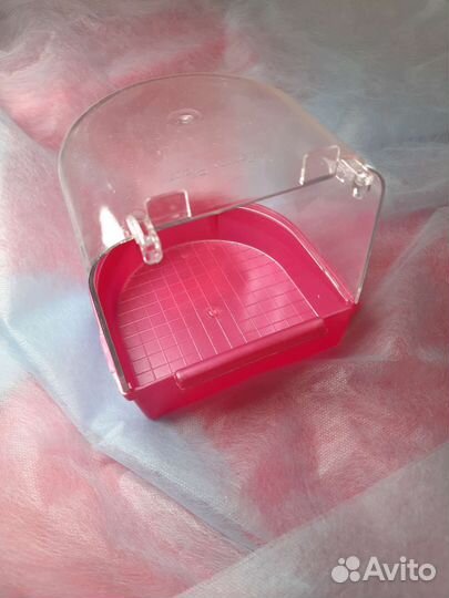 Кормушка поилка гнездо купалка для попугаев