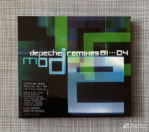 Depeche Mode-Remixes 81-04 3CD EU Ltd Slipcase