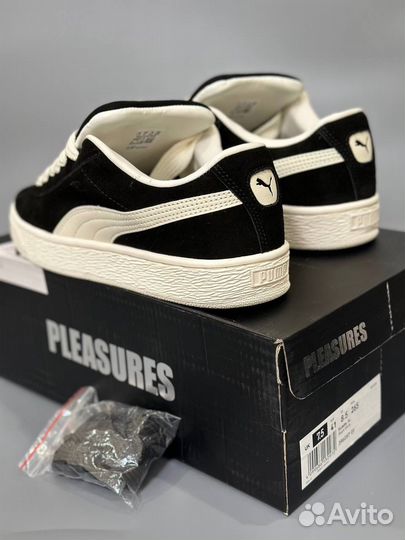 Кроссовки Puma x Pleasures Suede XL black