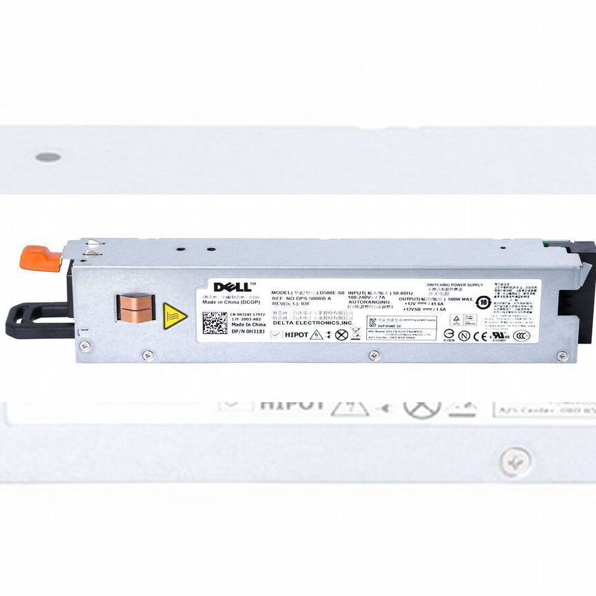 [DPS-500RB] Блок Питания Dell 500w Dps-500rb A D500e-S0 0h318j