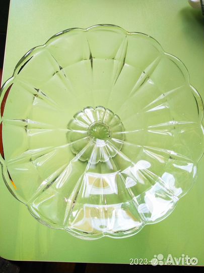 Ваза Фруктовница Конфетница Винтаж СССР 2 шт