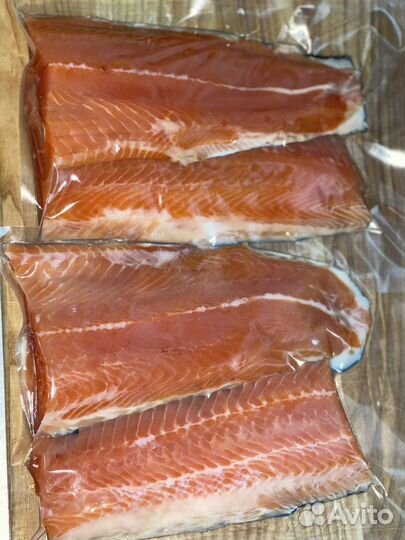 Копченое филе семги