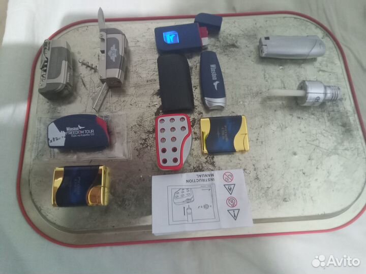 Зажигалки рабочие с газом и без