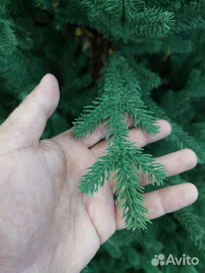 Ель (силикон) 180см Премиум литая полностью