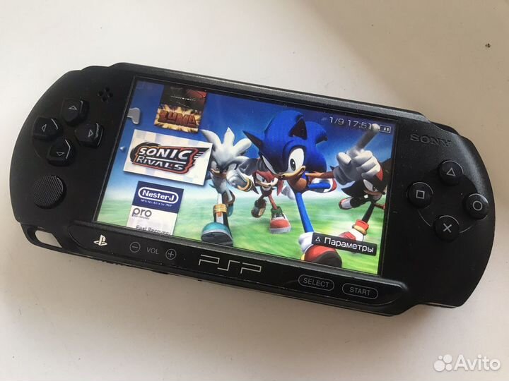 Sony PSP 19 игр прошитый