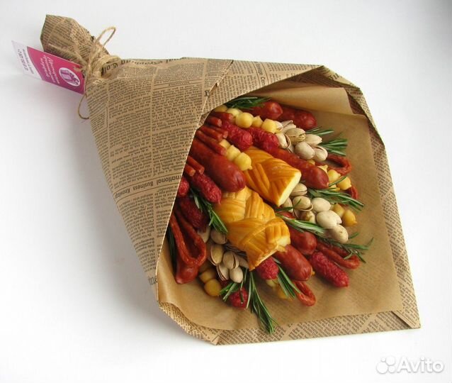 Съедобные букеты для мужчин