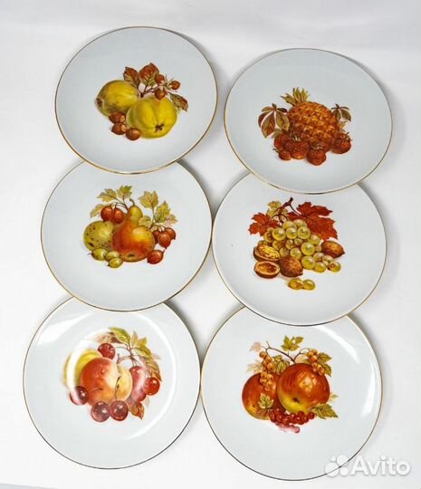 Набор тарелок,Фрукты’’ Германия