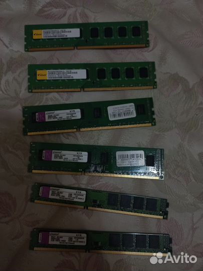 Оперативная память ddr3 4 gb 2gb