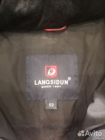 Пуховик мужской длинный