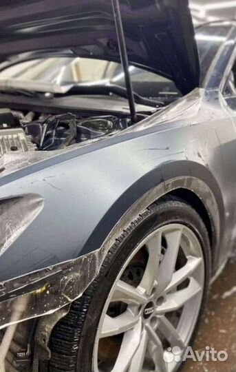 Оклейка авто защитной пленкой