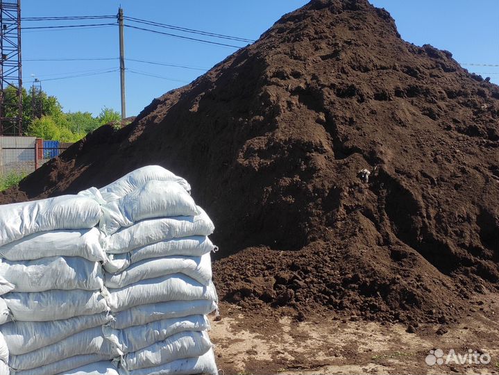 Почвосмесь в мешках