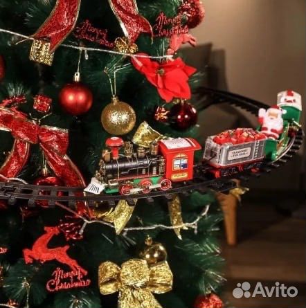 Новогодний поезд на елку