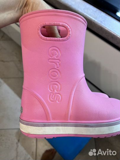 Crocs сапоги детские