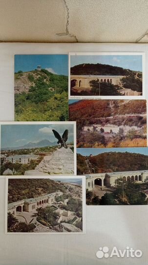 Открытки СССР с видами больших и курортных городов