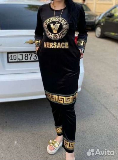 Платье со штанами