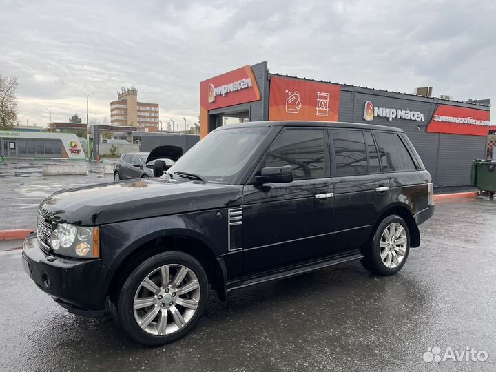 Land Rover Range Rover 4.4 AT, 2005, битый, 250 000 км