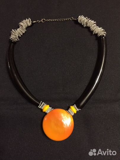 Колье- венецианское стекло