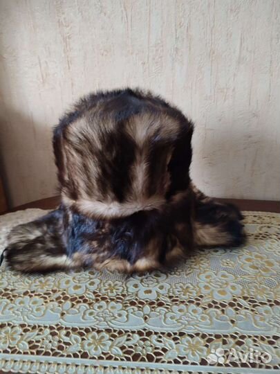 Шапка-ушанка мех новая