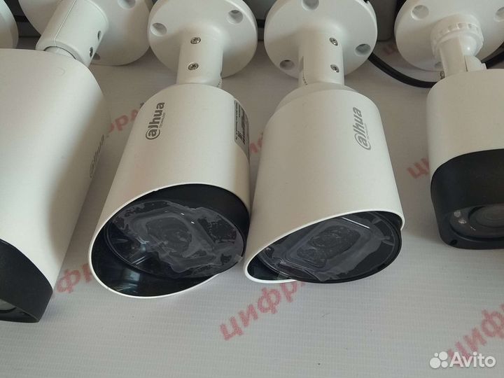 17 Камер IP видеонаблюдения 4Мп регистратор Dahua
