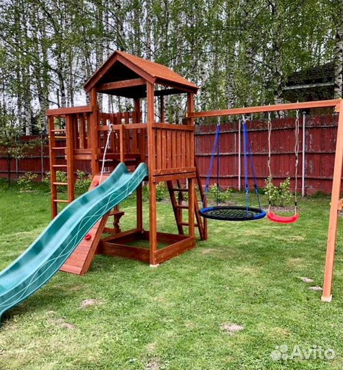 Детская площадка без заноз