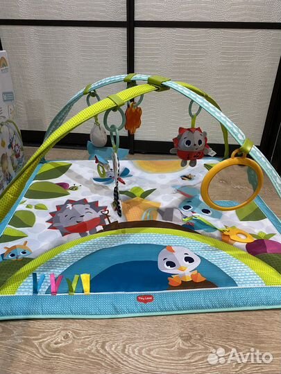 Развивающий коврик tiny love солнечная полянка