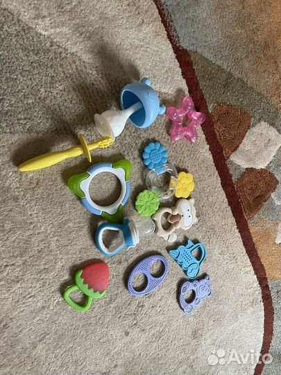 Погремушки игрушки пакетом
